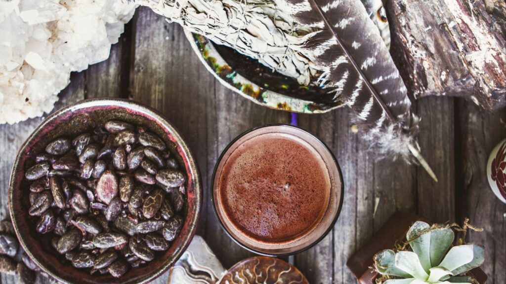 Cacao ceremony Ayahuasca and yoga retreats Yogahuasca